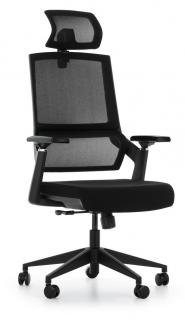 Kancelářská židle Soldado-černá  + doprava ZDARMA