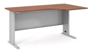 Kancelářský stůl Impress K 160x90 cm - pravý Barva: Hruška