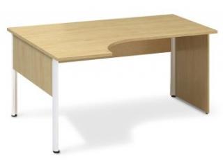 Kancelářský stůl Pro Office 80/120x180 cm levý Barva: Hruška