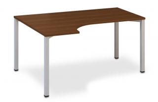 Kancelářský stůl Pro Office B 80/120x180 cm levý Barva: Ořech