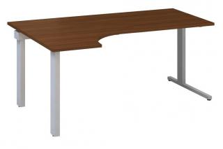 Kancelářský stůl Pro Office C 80/120x180 cm levý Barva: Ořech