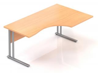 Kancelářský stůl Visio K 160x70/100 cm pravý  + doprava ZDARMA Barva: Buk