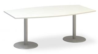 Konferenční stůl Pro Office 80/100x200x74,2 cm Barva: Bílá