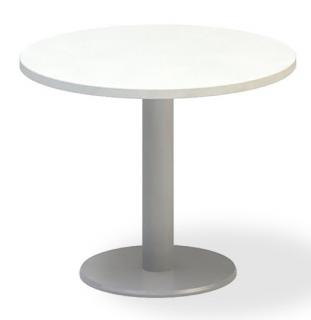 Konferenční stůl Pro Office průměr 70x50,7 cm Barva: Bílá