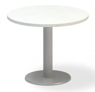 Konferenční stůl Pro Office průměr 70x74,2 cm Barva: Bílá