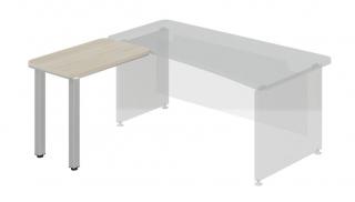 Přístavný stůl Top Office 90 x 55 cm levý Barva: Akát světlý