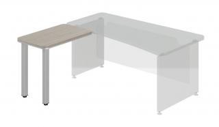 Přístavný stůl Top Office 90 x 55 cm levý Barva: Driftwood