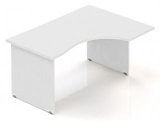 Rauman Ergonomický stůl Visio 140 x 70/100 cm Barva: Bílá