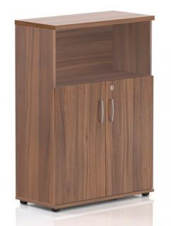 Střední skříň Visio 80x38,5x113 cm Barva: Ořech