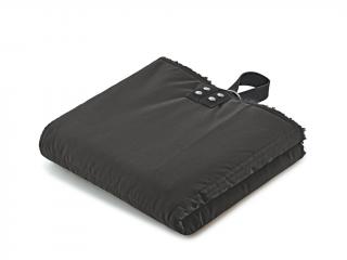 Cestovní deka pro psy MiaCara Cosmo Senso grafit Velikost: M - 100 x 70 cm