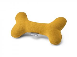 Hračka pro psy MiaCara Stella kost Barva: Žlutá - 27 cm