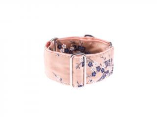 Obojek pro psa Grace Emily Sakura apricot Délka obojku: L - 40 - 56 cm, Provedení: Polostahovací, Šířka obojku: 2,5 cm