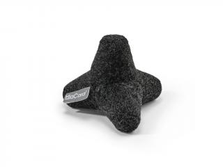 Plyšová hračka pro psy MiaCara Quattro Barva: Černá, Velikost: SM
