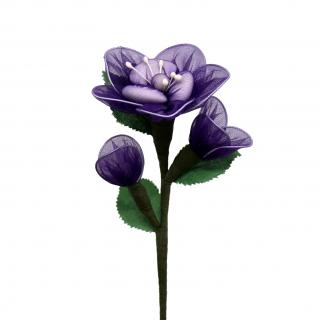 Květina se závojem a poupátky Rametto Sposa - AVOLA Barva: Fialová T14
