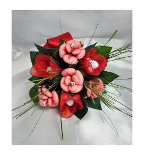 Kytice XL Bouquet Red Laurea