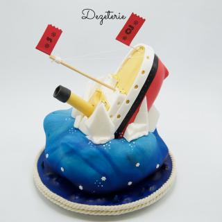 3D dort - Titanic 20 porcí