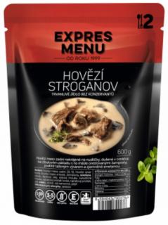 HOVĚZÍ STROGANOFF