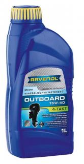 Motorový olej Ravenol 15W-40 Outboard 1L 4T