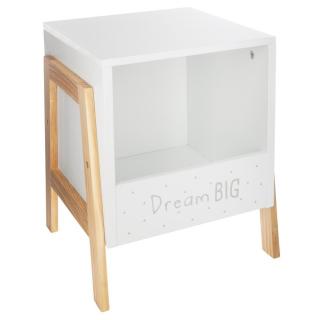 Dětská knihovna a noční stolek DREAM BIG