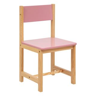 Dětská židle CLASIC - růžová
