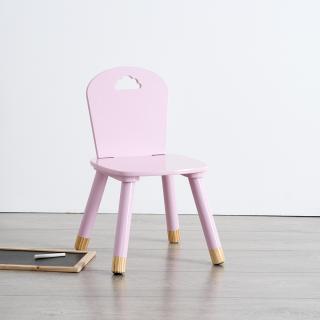 Dětská židle MRÁČEK - růžová