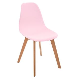 Dětská židle SCANDI - růžová