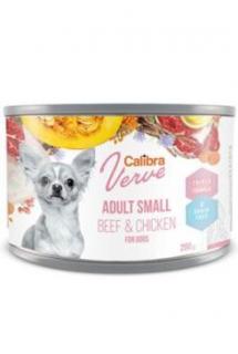 Calibra Dog Verve konz.GF Adult Small Beef&amp;Chick 200g