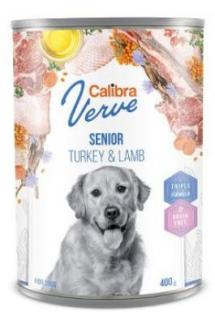 Calibra Dog Verve konz.GF Senior Turkey&amp;Lamb 400g