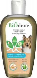 Francodex Šampon Biodene na zacuchanou srst u psů250ml (Přírodní šampon v BIO kvalitě pro snadnější úpravu zacuchané srsti u psů)