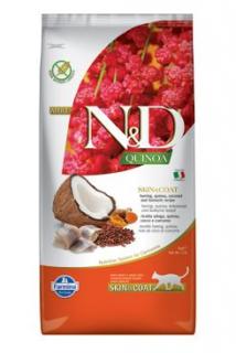 N&amp;D GF Quinoa CAT Skin&amp;Coat Herring &amp; Coconut 5kg