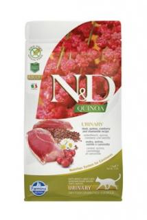 N&amp;D GF Quinoa CAT Urinary Duck &amp; Cranberry 1,5kg