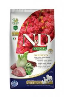 N&amp;D GF Quinoa DOG Digestion Lamb &amp; Fennel 2,5kg