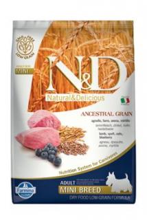 N&amp;D LG DOG Adult Mini Lamb &amp; Blueberry 7kg