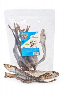 Sušena mořská treska 1kg, 20-40cm (Mix ryb 20-40cm)