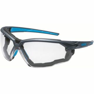 Brýle uvex suXXeed guard, PC čirý/UV 2C-1,2; SV excellence, rám. antracit/modrý