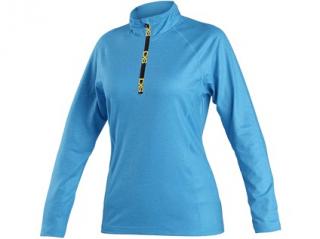 Mikina / tričko CXS MALONE, dámská, středně modrá Velikost: L