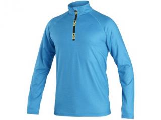 Mikina / tričko CXS MALONE, pánská, středně modrá Velikost: L