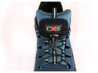 Obuv sandál CXS LAND CABRERA S1, ocel.šp., černo-modrá Velikost: 35