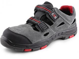 Obuv sandal CXS ROCK PHYLLITE S1P, šedá Velikost: 38