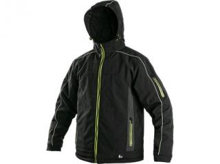 Pánská zimní bunda CXS VANCOUVER, černo-žlutá Velikost: L