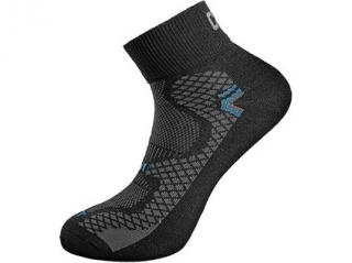Ponožky CXS SOFT, černo-modré Velikost: 38