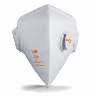 Skládací polomaska FFP2 na ochranu dýchacích cest uvex silv-Air c 3210
