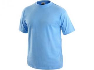 Tričko CXS DANIEL, krátký rukáv, nebesky modré Velikost: XL
