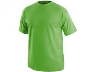 Tričko CXS DANIEL, krátký rukáv, zelené jablko Velikost: XXXL