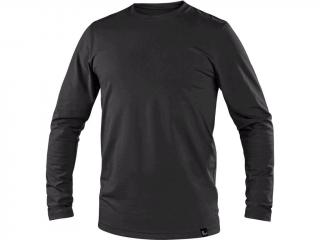 TRIČKO CXS SIMON, DLOUHÝ RUKÁV, ČERNÉ Velikost: XXXL