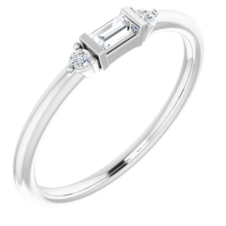 Salaba Diamantový prsten TRIO 124011 54mm MATERIÁL: BÍLÉ ZLATO 14 kt (585/1000)