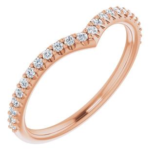 Salaba Diamantový snubní prsten SOPHIE 123089 54mm DRAHOKAMY: MOISSANITY, MATERIÁL: RŮŽOVÉ ZLATO 14 kt (585/1000)