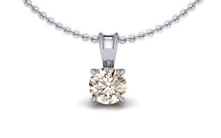 Salaba Luxusní šperky JASMINE s diamanty Light Brown MATERIÁL: BÍLÉ ZLATO 14 kt (585/1000), ŠPERK: PŘÍVĚS