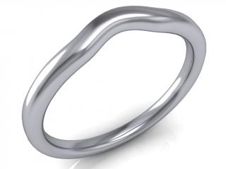 Salaba Snubní prsten ANNA 51236 54mm MATERIÁL: BÍLÉ ZLATO     14 kt (585/1000)