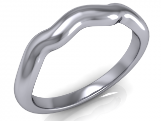 Salaba Snubní prsten ASPEN 51251 54mm MATERIÁL: BÍLÉ ZLATO     14 kt (585/1000)